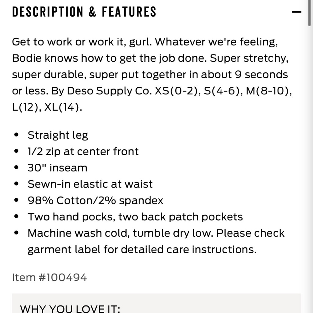 Deso Bodie Railroad Coverall Jumpsuit - Picture 9 of 13